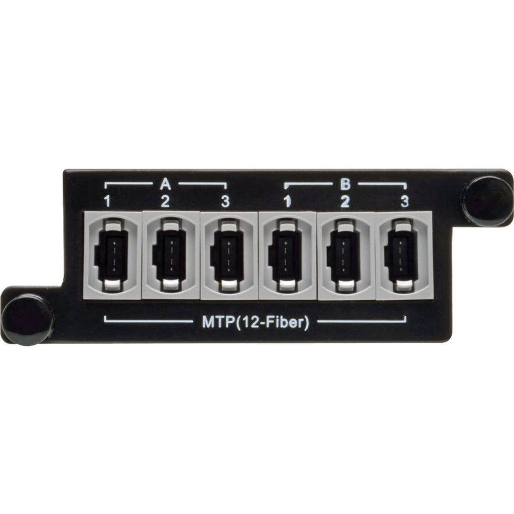 2 x 24 Fiber MTP-MPO to 6 x 12 Fiber MTP-MPO Breakout Cassette N412