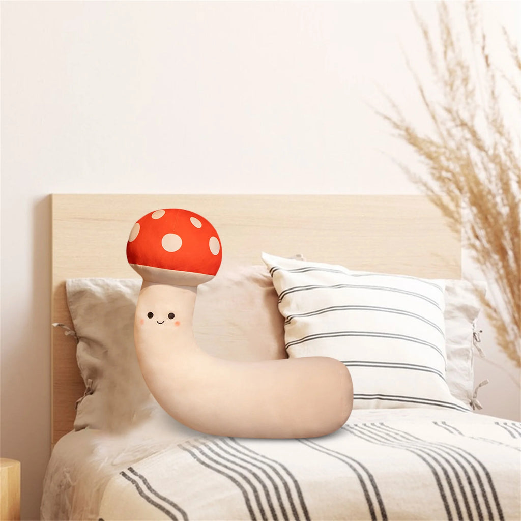 Mushroom Plush Doll Soft Stuffed Pillow Ornament W469