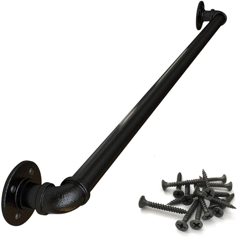 Wrought Iron Banister Rail Handrail for Stairs T408650