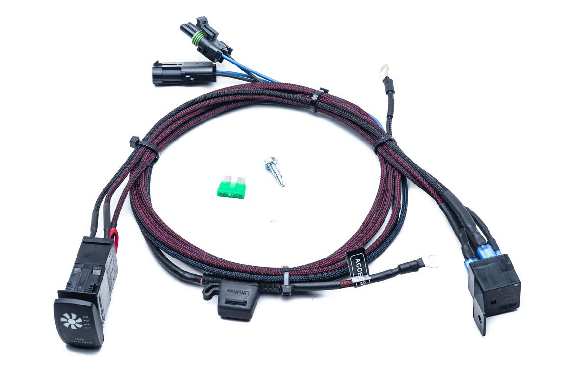 Backlit LED Fan Over Ride Kit R6839
