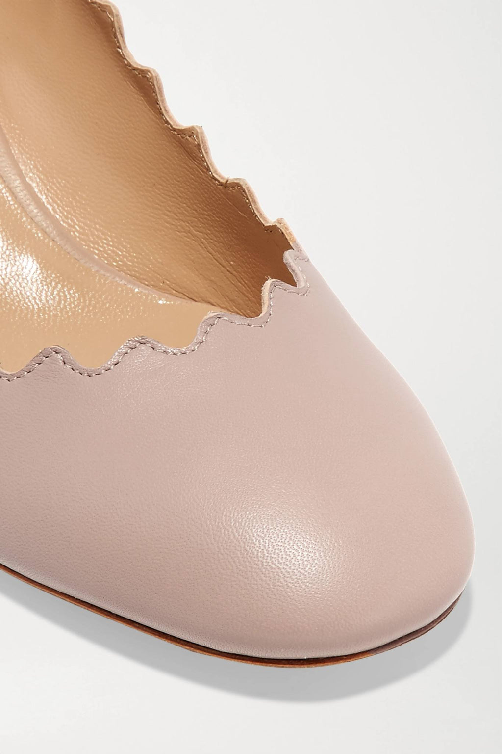 Pink Leather Pump B62712