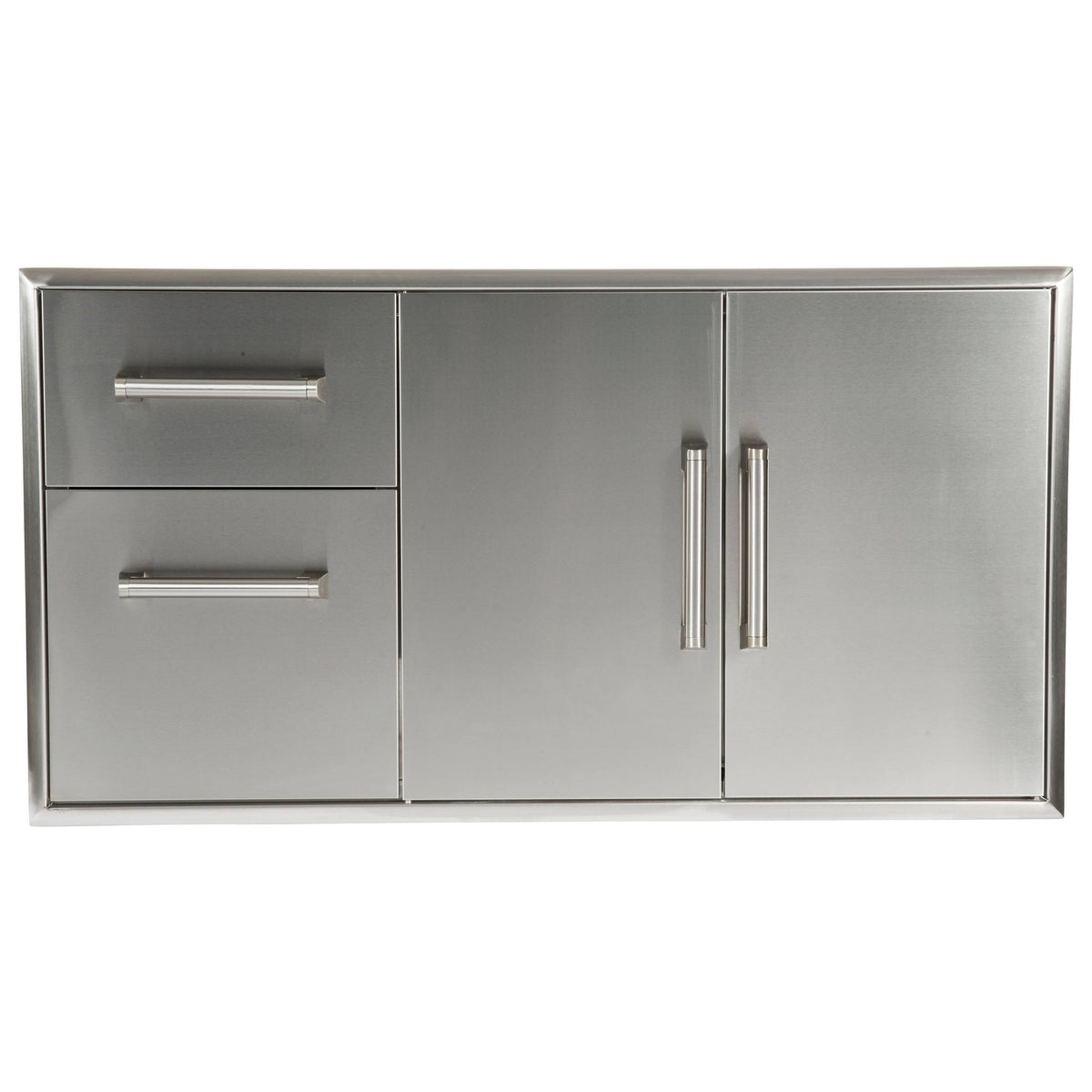 Two Drawer Cabinet with Double Access Doors G5156