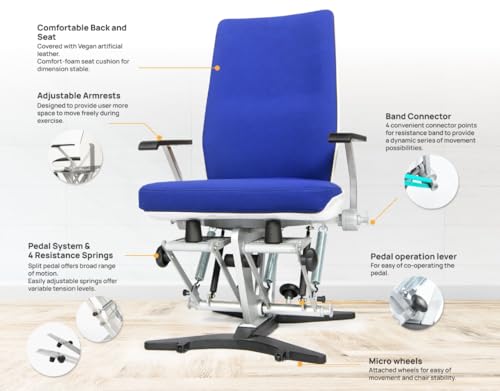 Pilates Chair Home Gym Exercise Reformer Chair Y3742