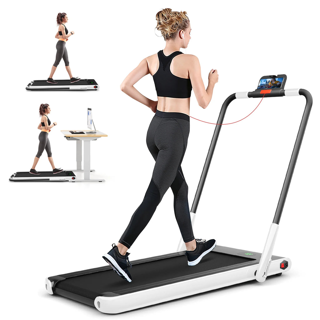 2.25HP 2-in-1 Folding Under Desk Treadmill C34318