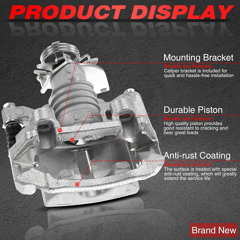 Rear Driver Side Brake Caliper Assembly N79977