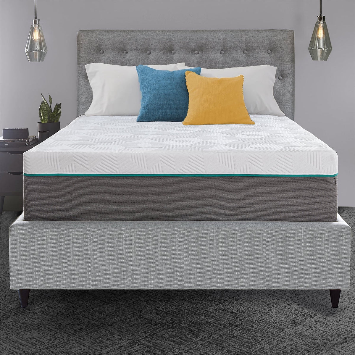 CopperCool Medium Hybrid Mattress Twin P576343