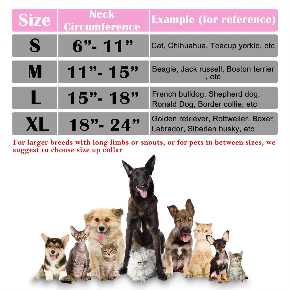 Inflatable Soft Dog Collar Adjustable B2022