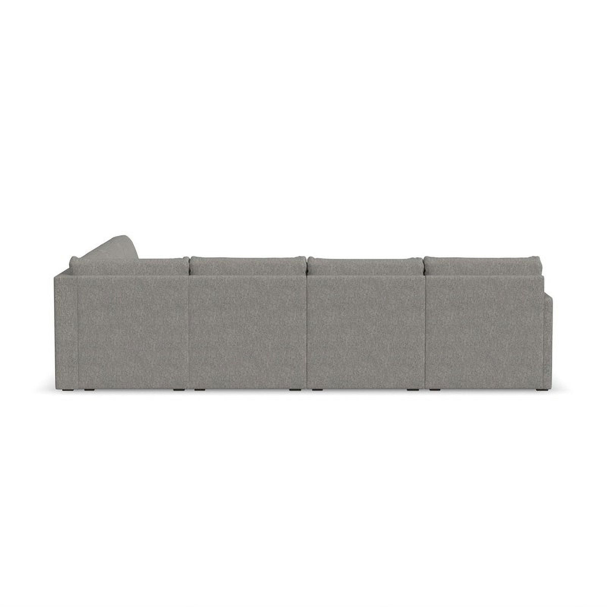 Gray 6 Seat Sectional with Performance Fabric K829009