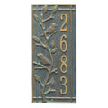 Bronze Verdigris Plaque F43072