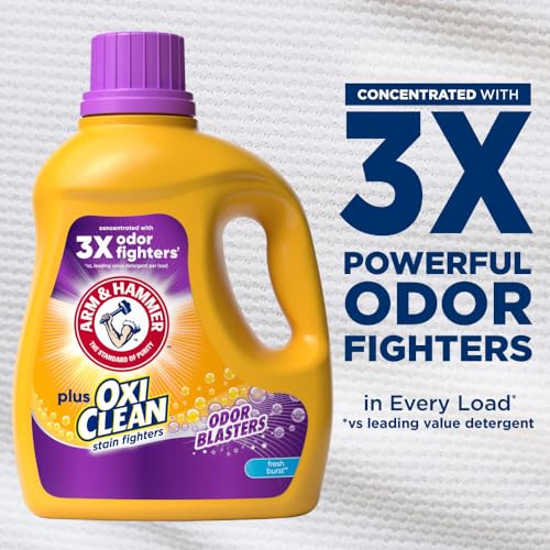 128 Loads Liquid Laundry Detergent, 166.5 Fl oz L356