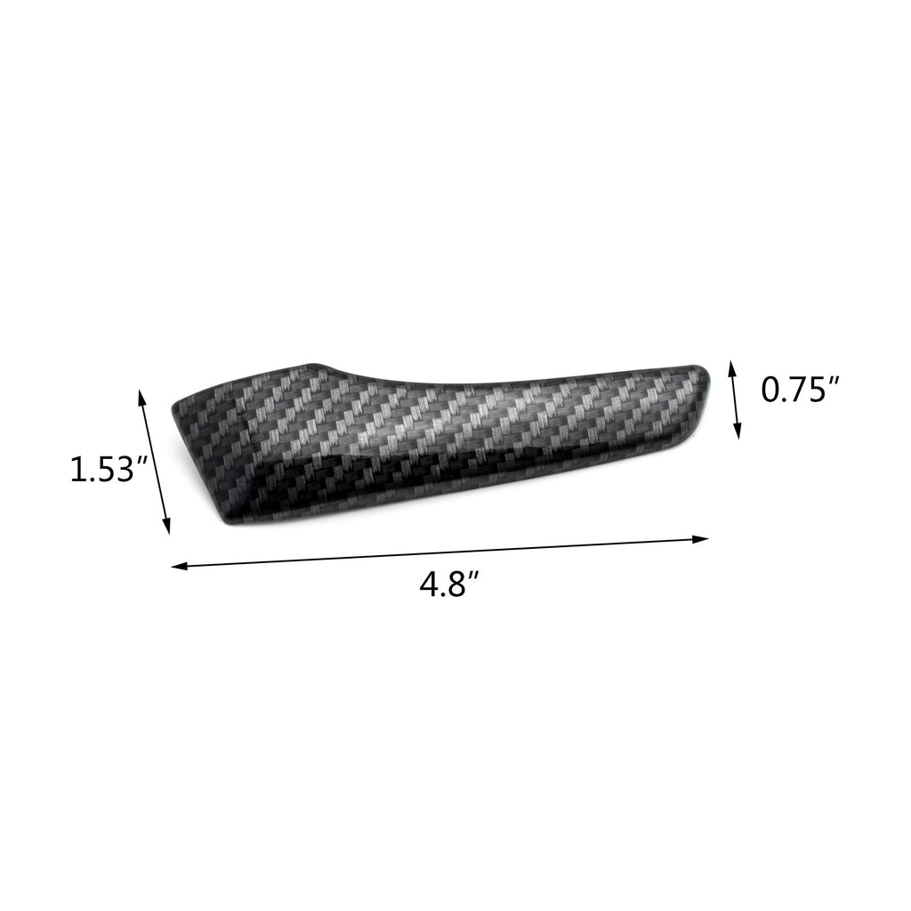 4pcs Carbon Fiber Style Car Inner Door Handle Cover Trim Protector S4280