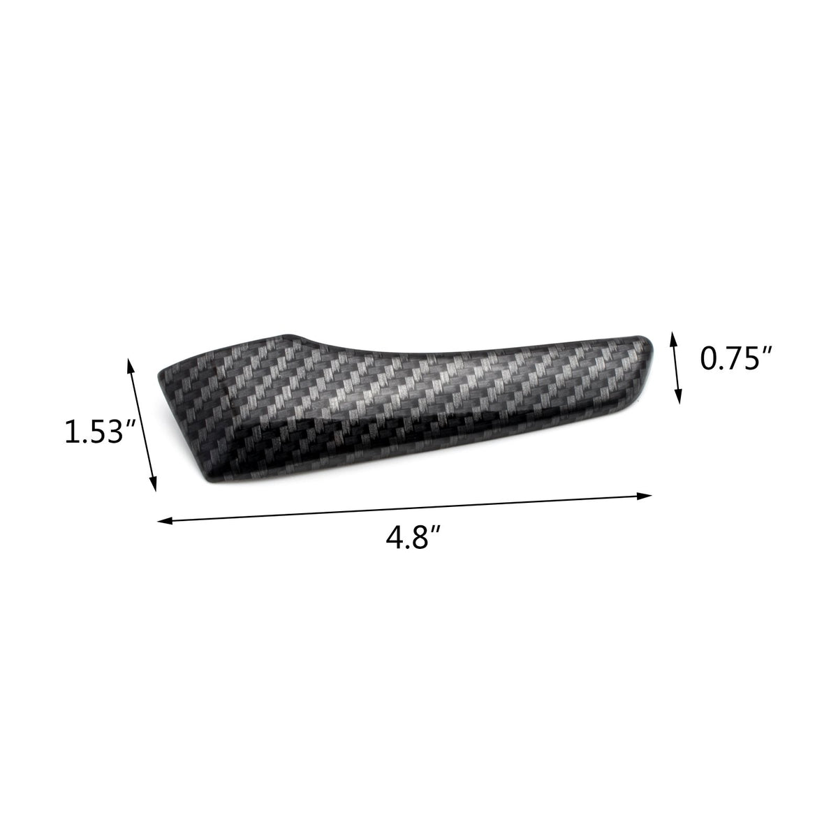 4pcs Carbon Fiber Style Car Inner Door Handle Cover Trim Protector S4280