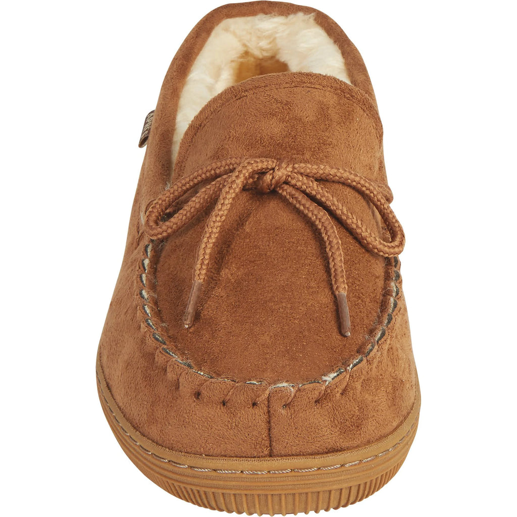 Brown Fleece Moccasins K91870