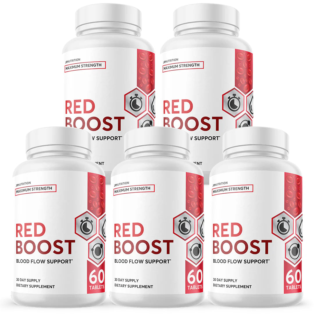 Blood Flow Support Dietary Supplement 60 Capsules 5 Pack I29362
