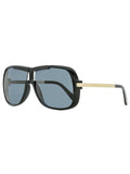 Black Gold 62mm Square Sunglasses E16016