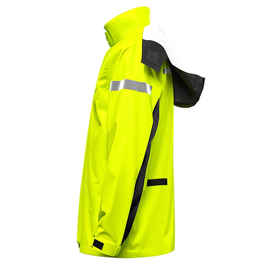 Men's Reflective Waterproof Motorcycle Rain Suit Jacket and Pants Set N4159