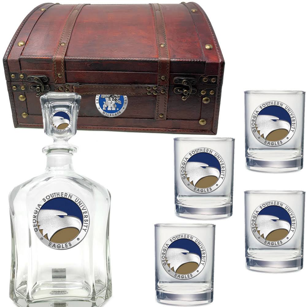 Decanter Chest Set A21604