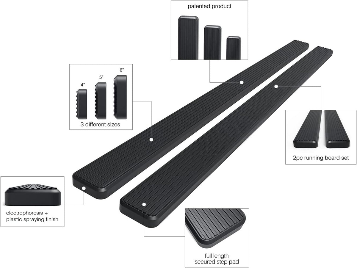 Black Running Boards X247973