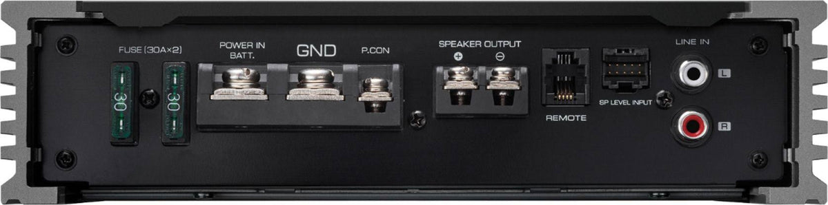 Class D Digital Mono Amplifier with Variable Low-Pass Crossover - Black O191829
