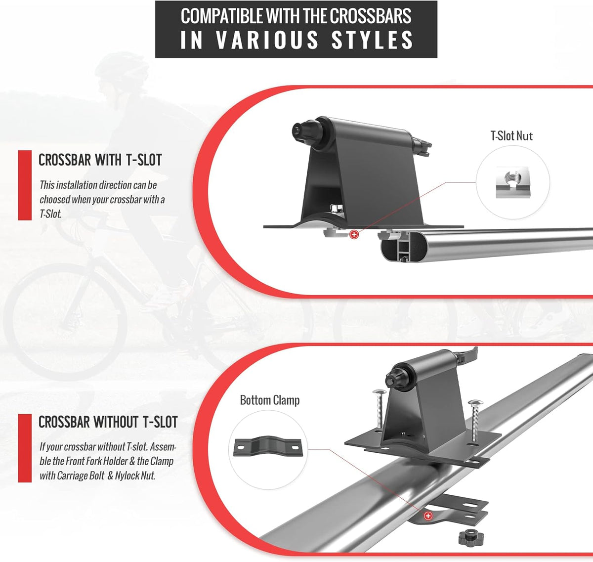 Universal Bike Carrier for Trucks SUV V72334