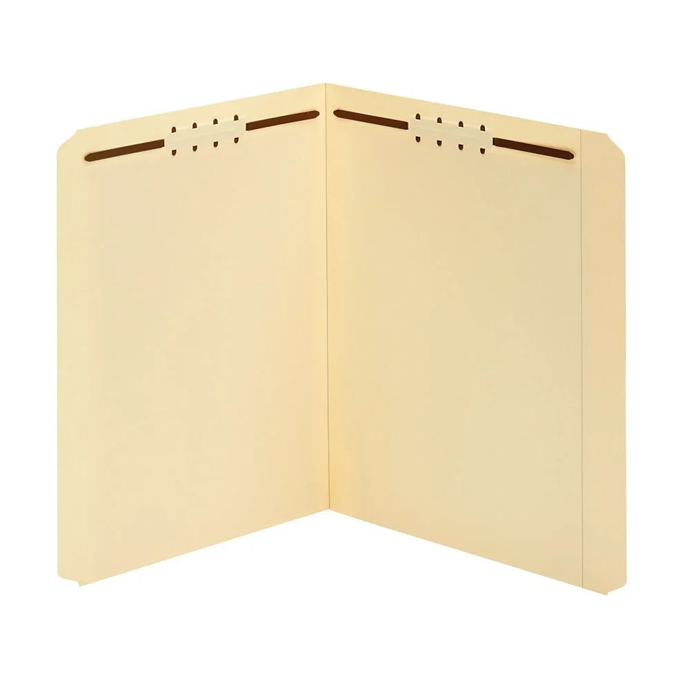 Manila Fastener Folders, Letter Size, Box of 50 K391