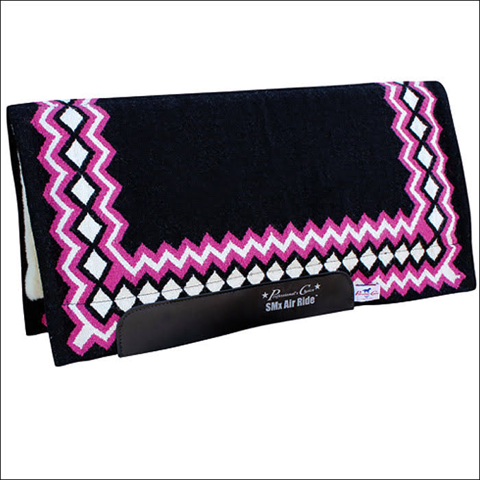Black Teal Western Horse Saddle Pad I532