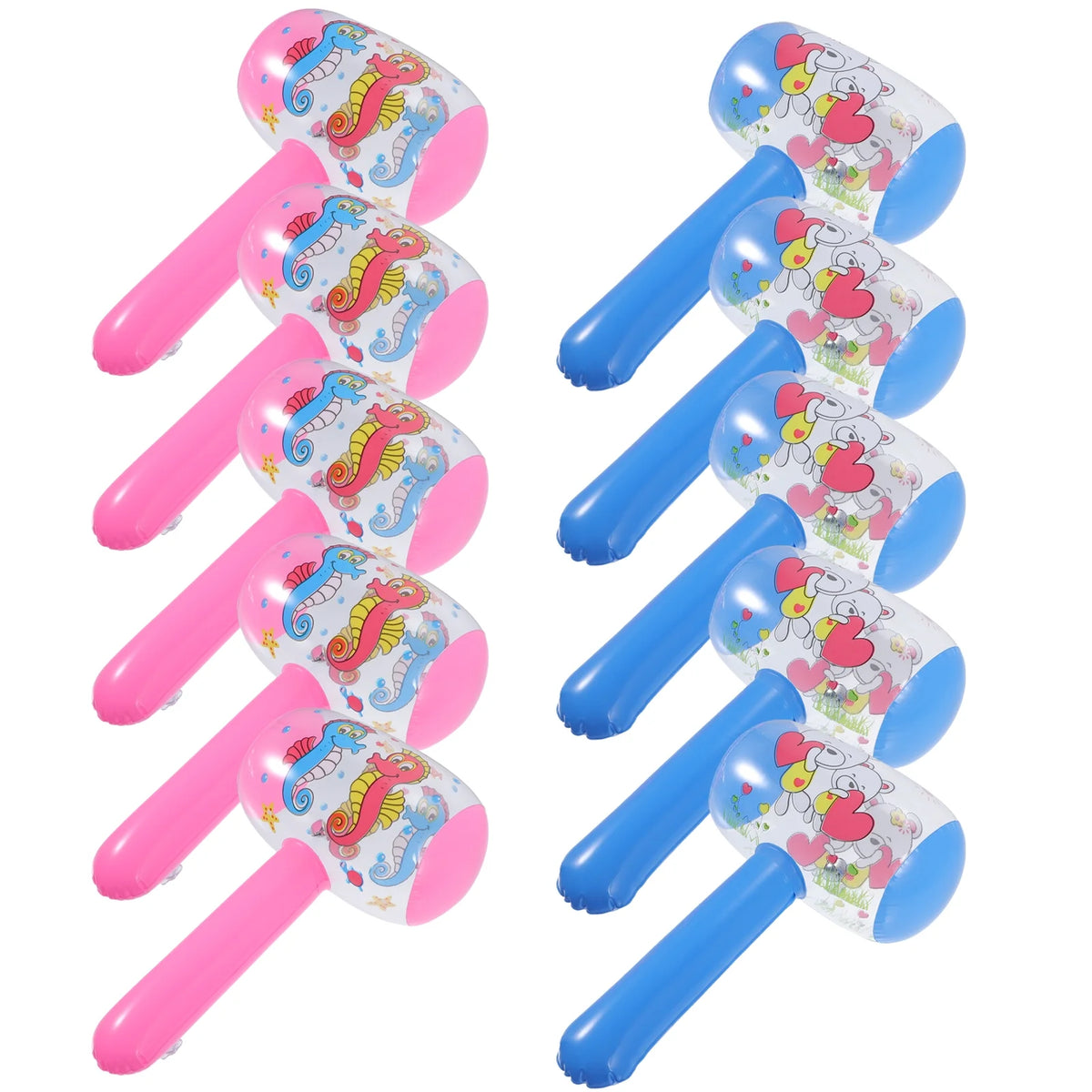 48 Pcs Inflatable Hammers Toys with Bell H874587