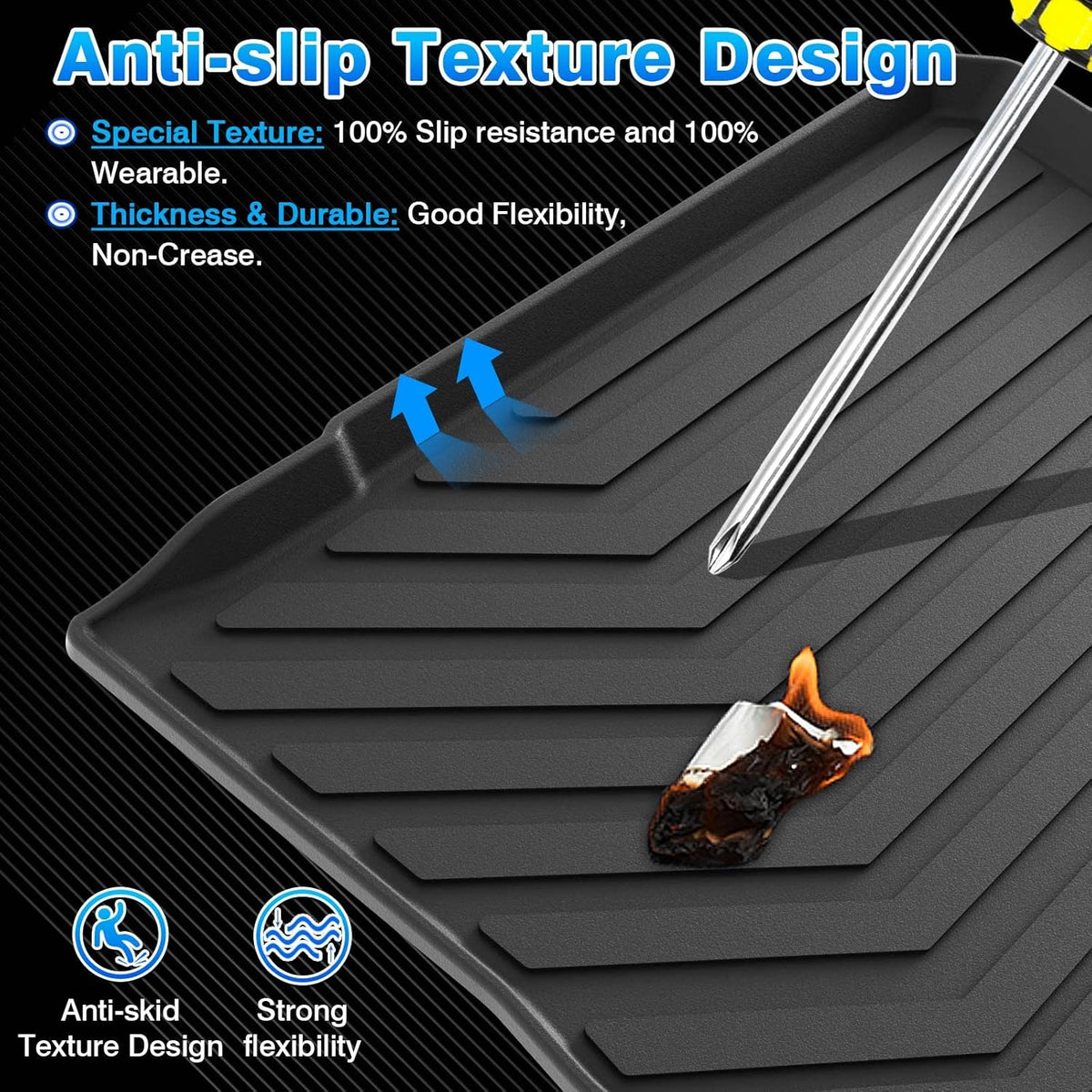 All Weather TPE Cargo Liner Trunk Mat R71946