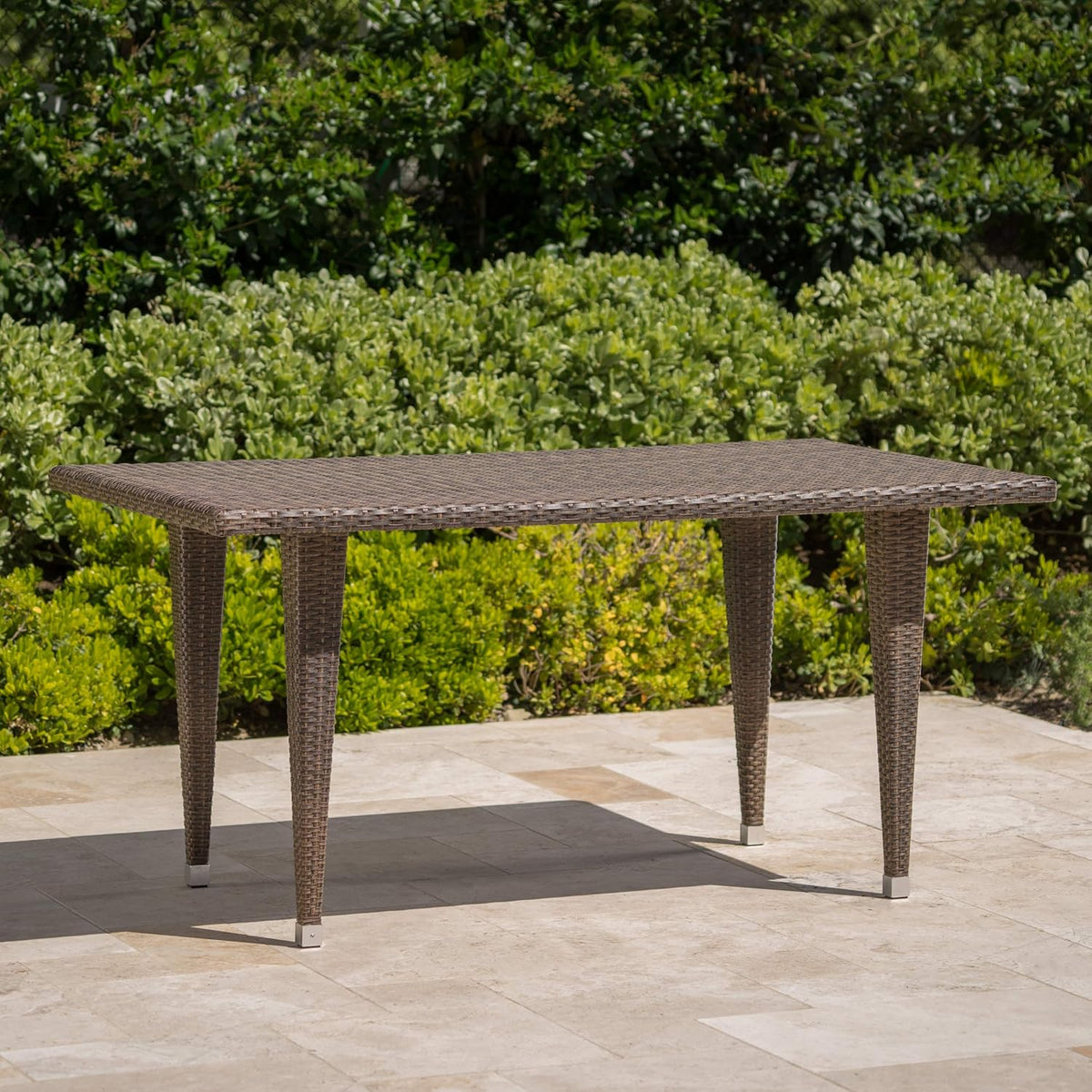 Outdoor Rectangular Wicker Dining Table D803648