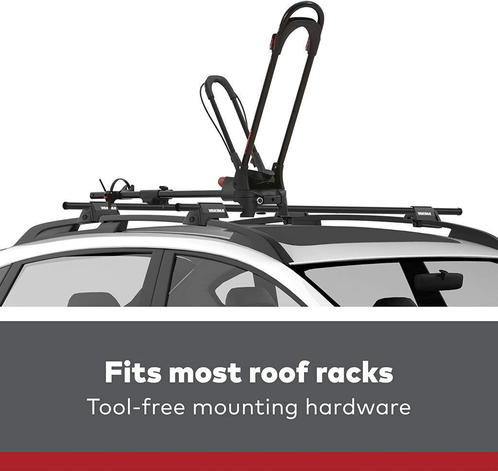 Upright Bike Carrier for Roof Racks, 1 Bike Capacity F29099
