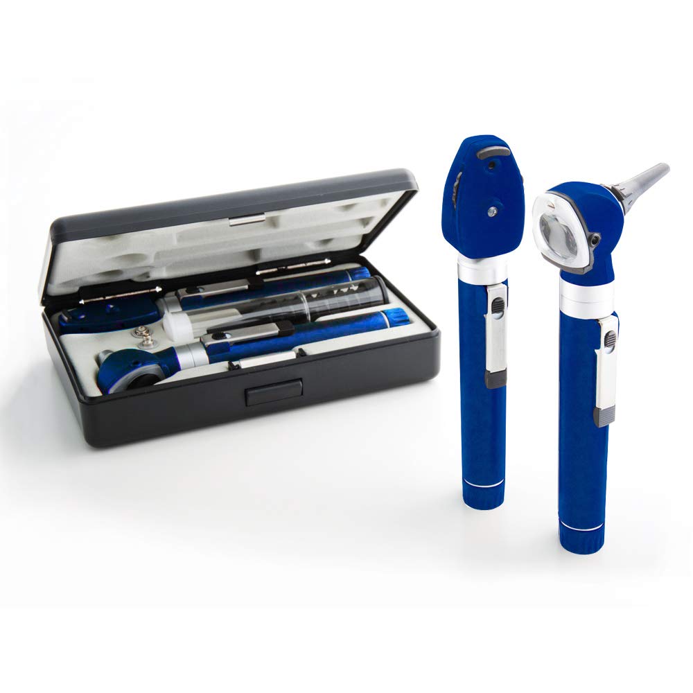 Pocket Size LED 2.5V Otoscope/Ophthalmoscope Diagnostic Set J8476
