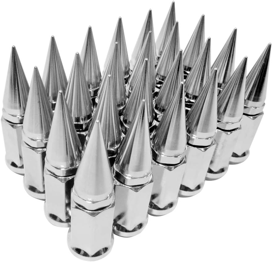 24 pc Universal Extended Spike Lug Nut M12x1.5 V580