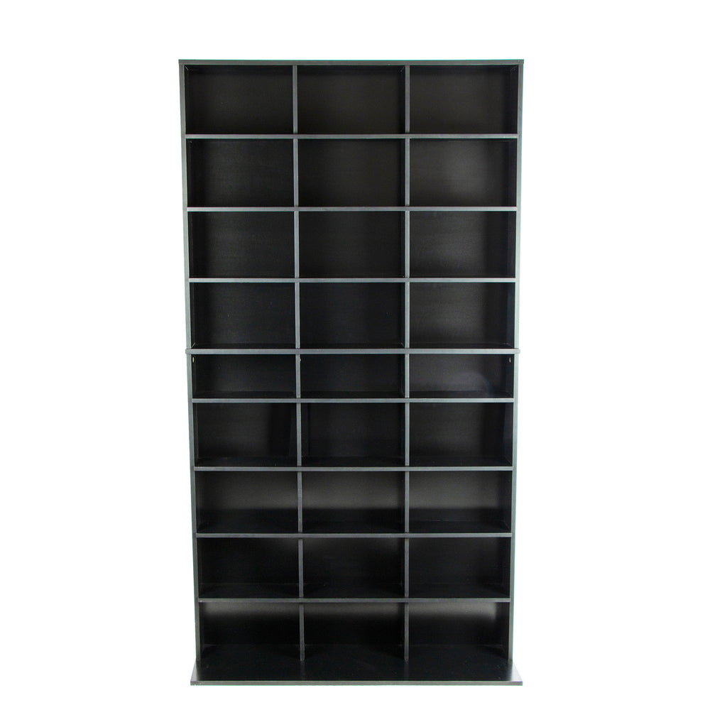 Black Media Storage Cabinet XL J7526