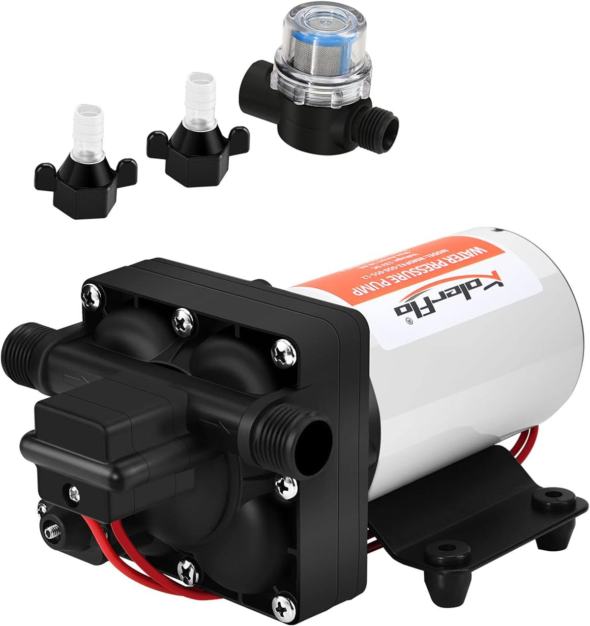 12V 5.0 GPM 55 PSI Self Priming Diaphragm Water Pump B842948