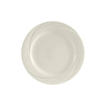 Pearl White 8 1/8 inch Round Embossed Plate, Case of 24 Z9939