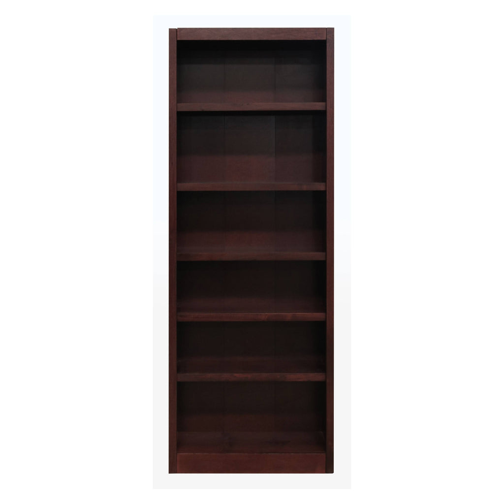Cherry 6 Shelves Bookcase U622