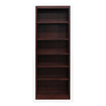 Cherry 6 Shelves Bookcase U622