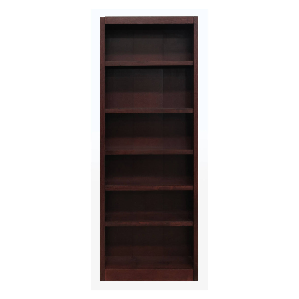 Cherry 6 Shelves Bookcase U622
