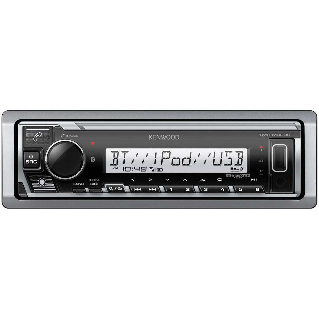 Single-Din In-Dash Digital Media Receiver with Bluetooth Z142