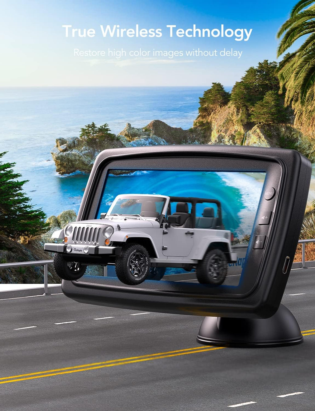 1080P Wireless Backup Camera with Monitor U3731