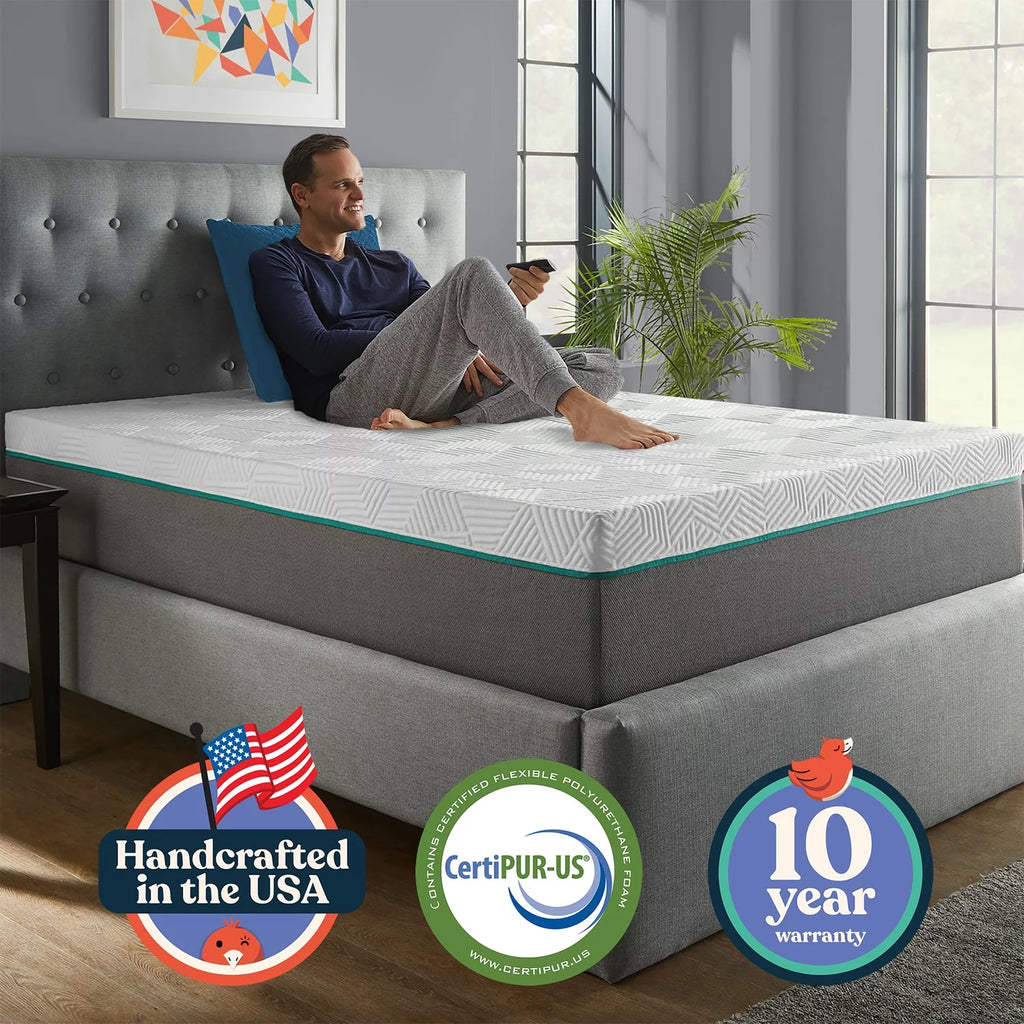CopperCool Medium Hybrid Mattress Twin P576343