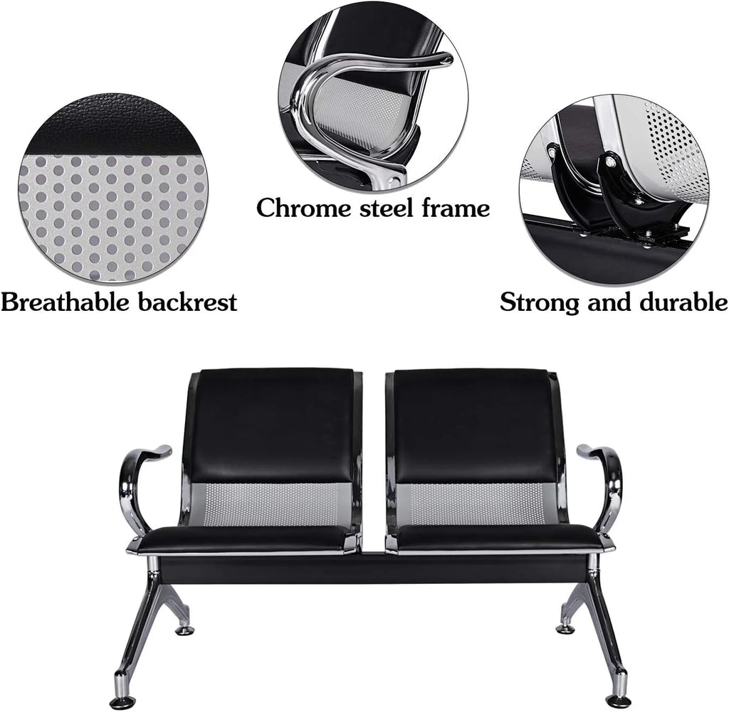 Heavy Duty PU Leather Guest Chairs Q560610