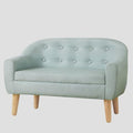 Blue Double Seat Children Reclining Couch Sofa K675