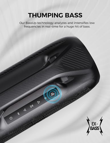 Portable Bluetooth Speaker, 100W, IPX7 Waterproof, 30H Playtime, Bluetooth 5.3 Z52736