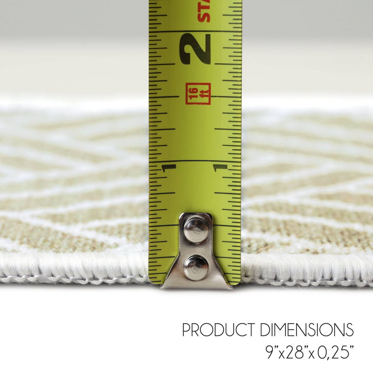 9x22 x 28x22 Cotton Anti-Slip Stair Treads P525