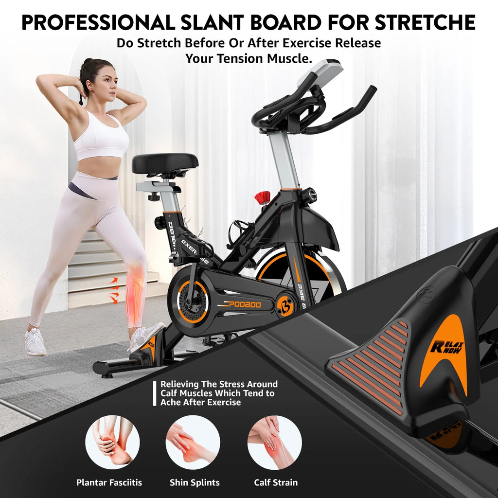 Indoor Cycling Bike with Silent Magnetic Resistance X5851