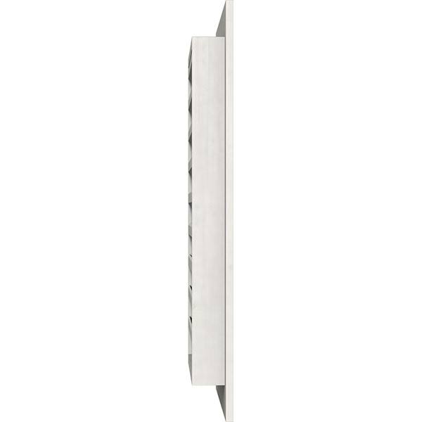 Vertical Gable Vent Primed W23356