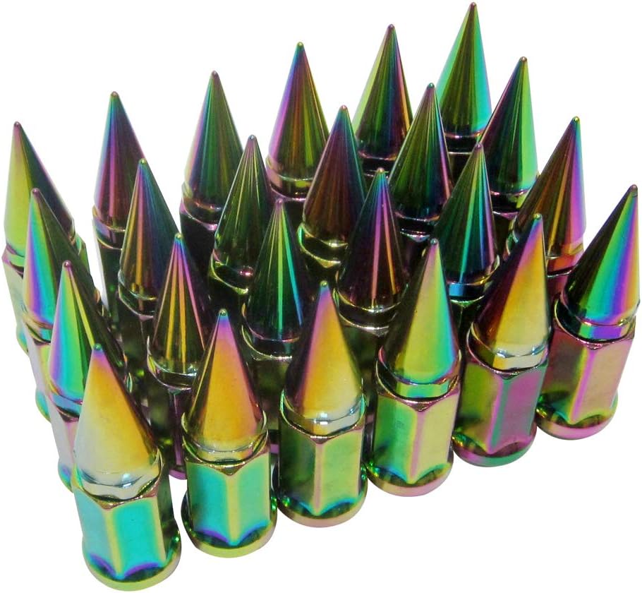 24 pc Universal Extended Spike Lug Nut M12x1.5 V580