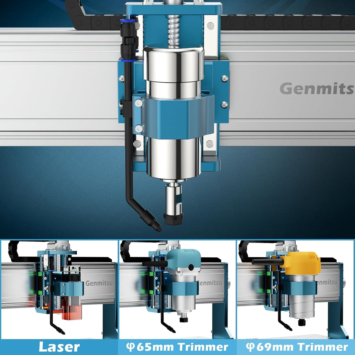 CNC Router Machine with 710W Spindle Motor P528
