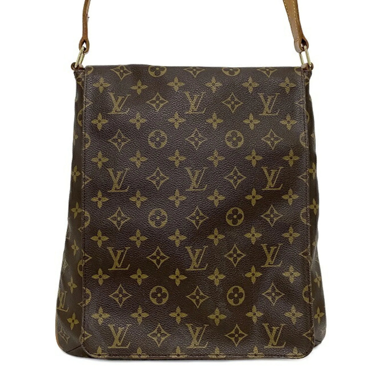 Brown Monogram Shoulder Bag D9637